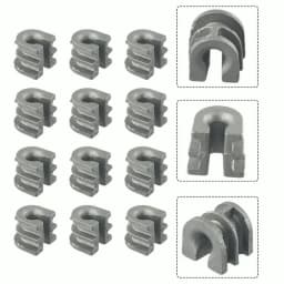 Easy To Install 12PCS Trimmer Head Eyelet Line Retain Ers For Stihl FS90 FS200 FS55 FS70 Tools Accessories