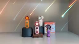 Super Mini Rechargeable Handheld Fan Powerful Wind Ultra-Quiet Fan Digital Display Portable Small Fan