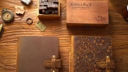 AIGUONIU Genuine Leather Notebook Neutral Vintage Cowhide Notepad Creative Women/Men Sketchbook Diary Notebook Wholesale