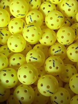 X-ace Pickleballs Balls, Injecional Molding Structure, 26/40 Holes Outdoor Indoor Pickle Balls, for All Skill Levels Players