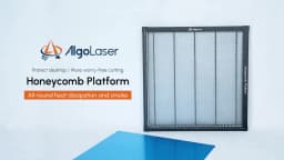 Algolaser Honeycomb Work Table 450*450mm Honeycomb Laser Bed Desktop Protection Metal Plate Honeycomb Panel for Engraver/Cutter