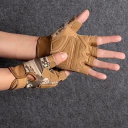 Unisex Half Finger Cycling Training Gloves Non-Slip Wear-Resistant Tactical Fitness Sports Outdoor Gloves for Men And Women