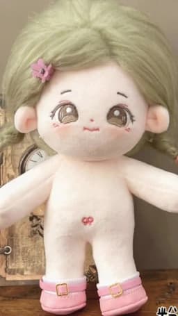 Cute Round Toe Leather Shoes for 20cm Cotton Doll Personalized Cute Doll Accessories Dress Up Boys and Girls Brithdays Gift