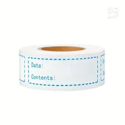 Kitchen Date Roll Paper Label Waterproof Food Storage Stickers Removable Storage Sticker Freezer Labels