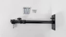 SH Wall Mount Boom Arm Projectors Photography Studio Video Strobe Lights 180-360° Adjustable Requires Perforation For Installat