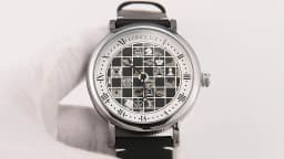 Men Automatic Watch Chess Checkerboard Mechanical Watches Waterproof Vintage Business Luminous Skeleton Leather Gift for You