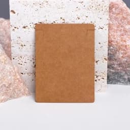 50PCS 6x8cm Black White Brown Necklace Display Cards For Jewelry Blank Holder Cardboard Small Businesses Packaging Supplies