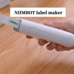 Niimbot D11 D110 D101 Label Paper White Sticker 12*50mm 15*30mm 12*40mm Thermal Waterproof Printing for Official Label Maker