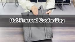 Large Insulated Reusable Grocery Bag with Zipper & Front Pocket, keep cool/warm for hours for Camping Picnic, fishing, shopping