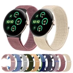 Nylon Band For Google Pixel Watch 1 2 Strap Adjustable Bracelet For Google Pixel Watch 3 41mm Solo Loop Watchband Accessories