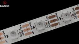 WS2812B Led Strip 5v 30/60/74/96/144 Leds Smart RGB Pixel Strip Black/White PCB IP30/65/67 WS2811 IC Led Light 1m/2m/3m/4m/5m