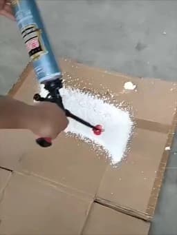 5Pcs Polyurethane Foam Flat Fan Spray Nozzle Foam Expanding Spray Foaming Jet Glue Polyurethane Trigger Spray