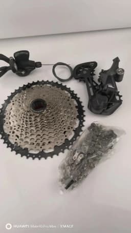 Shimano Deore M6100 1x12 Groupset M6100 Derailleurs MTB Mountain Bike 12S Shift Lever Chain Sunshine HG Cassette 52T 50T 46T 12V