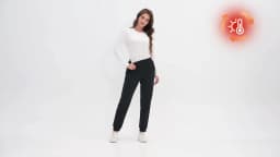 TACVASEN Warm Sherpa Lined Thermal Drawstring Sweatpants Women's Winter Fleece Pants Insulated Athletic Joggers with Pockets