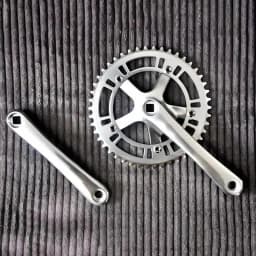 Fixie Bike Square Hole BB Crankset Single Speed Chainwheel 46T 130BCD Crank 170mm Aluminum Fixed Gear Bike Crankset
