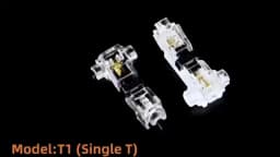 10/20/30pcs T1 2 Pin Way Plug Car Wire Cable Snap No-solder No-peel Quick Terminal Connections Joiners Auto Plug Accessories