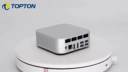 Topton Portable Gaming Mini PC AMD Ryzen 7 7840HS R5 8645HS 24GB/16GB LPDDR5 USB4 2xNVMe Office NUC Computer Windows 11 WiFi6E