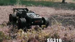 Sg316 Rc Car 4X4 Off Road 75Km/H Brushless Motor 35Km/H Brush Motor with Metal Drive Shaft 2.4g High Speed Remote Control Car