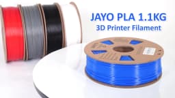 JAYO 3*1.1KG PLA + Filament 1.75MM PLA Plus 3D Printer Filament 1.1KG/roll For FDM Neatly Wound Coloful 3D Printing Material for 3D Printer & Pen