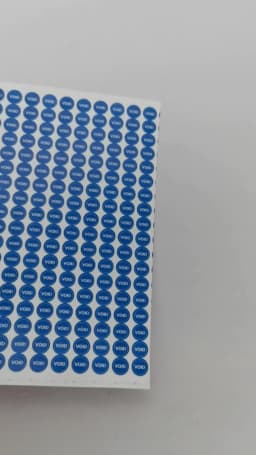 Blue/Red Round 5mm 500 PCs/Lot Fragile Paper VOID Sticker Guaranteed Tamper Warranty Seal for Mobile/Laptop/Ipad Repairment