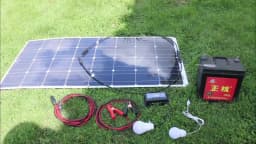 Flexible Solar Panel Charger 100W-1000W for Camping RV Boat Car Home Use 12V 24V Battery Charging Foldable Sun Energy Converter