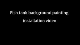 3D Effect Black Rock Aquarium Vinyl Background Poster HD Rock Stone Self Adhesive Fish Tank Wallpaper 3d Background