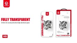 UNIPRO 3D Large Arc Borderless 0.4mm Corning HD Tempered Glass for iPhone 17 16 15 14 13 12 Pro Max Plus 17 Air Screen Protector