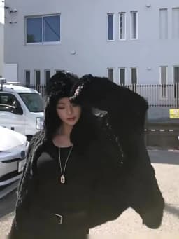 Long Sleeve Casual Loose Knitted Real Rabbit Fur Hooded Coat Women Genuine Natural Rabbit Fur Outwear Female Fur Jacket