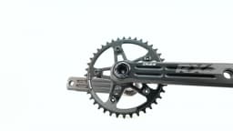 ZRACE RX Single Speed Crank Chainset Crankset,40T / 42T / 44T,170 / 172.5 / 175,for Gravel-bikes Cyclo-Cross, DUB BB29