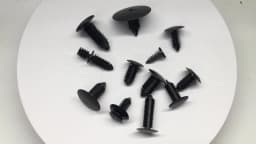 20Pcs For 5-11mm Hole Car Fender Clip Bumper Clip Plastic Screw Fasteners Auto Roof Tailgate Lining Rivet
