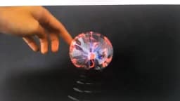 3 Inch Magic Plasma Ball Lamp LED Atmosphere Night Light Touch Control Glass Plasma Light Bedroom Decor Kids Gifts
