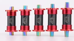 Ceramic Bearing Bicycle Bottom Bracket 68x103/107/110/113/119/122mm Square Titanium Axle Road Mountain Bike Central Axis BB Sets