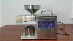 DIVEDEER Oil Press Automatic Household FLaxseed Oil Extractor Peanut Oil Cold Press Oil Machine Commercial Extraction Maker