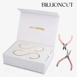 Creative DIY Permanent Bracelet Add Letter Pendant Jewelry New Eternal Best Kit Valentine's Gift Chain & Link Do-It-Yourself