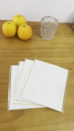 15 Sheets 24 Sizes White Blank Paper Label Self Adhesive Sticker Labels Tags Writable Price Label Stickers