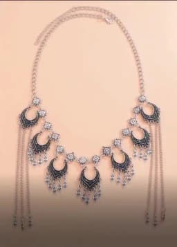 Retro Silvery Alloy Hollow Moon Pendant Forehead Headpiece for Women Boho Ethnic Indian Kurdish Gypsy Hair Accessories Jewelry