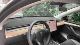 For Tesla Model 3 Dashboard Cover Model 3 Y 2017 2018 2019 2020 2021 2022 Sunshade Protector Non-slip Dash Mat Car Accessories