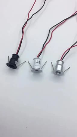Mini Downlight LED 12V 1W Recessed Small Spot Light Ceiling Kitchen Room Stair Indoor Led Spotlight with Transformer AC110-220V