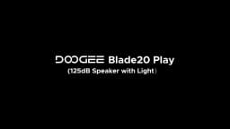 DOOGEE Blade20 Play 5G Rugged Phone Dimensity 7050 6.6'' Gemini Al 125dB Speaker 10300mAh Battery NFC Android 15 Mobile Phone