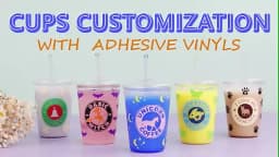HTVRONT 80pcs/100pcs 12X12Inch Colors Self Adhesive Vinyl Sheets Permanent Sticker+Transfer Tape for Cricut Craft DIY Cups Decor