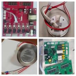 Automatic Cup Sealing Machine Heating Element Circuit Board Control Panel Cutter Heating Plate for Cup Sealing Machine Parts