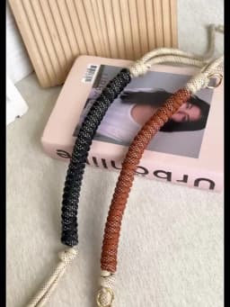 Bag Strap For longchamp Mini Bag Woven Strap Bag Transformation Bag Accessories short strap