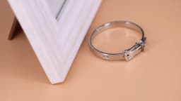 New 925 Sterling Silver Metallic Belt Vintage Punk Bracelet Bangle For Woman Girl Fashion Jewelry Gift Dropship Wholesale