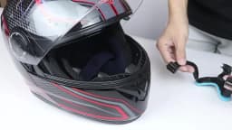 Motorcycle Helmet Front Chin Stand Camera Holder for GoPro Hero DJI Osmo Action Insta360 Action Camera Accessorie Helmet Strap