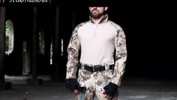 Camo Tactical Shirt Short Sleeve Quick Dry Combat T-Shirt Men's Camouflage Military Army T Shirt Outdoor Hunting Hiking Shirts