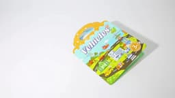 Kids' Reusable DIY Sticker Books Multi-Theme Bubble Paste Book Stickers Portable Montessori Sticker Toy Gifts for Children