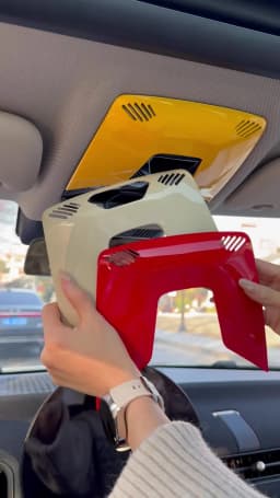 Reading Light Frame Trim Cover For Mini Cooper F65 F66 E/SE J01 EV Aceman J05 U25 Countryman ABS Car Interior Decor Accessories