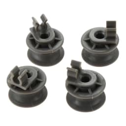 4 Pcs Dishwasher Upper Rack Roller Wheels 4581DD3002A Home Appliance for LG Ken-more Dishwasher Replaces 4581DD3002A, AP4437685,