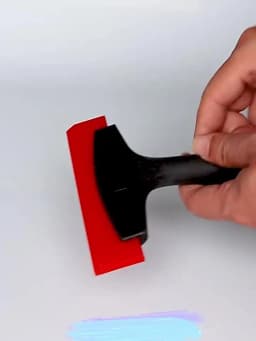 Rubber Squeegee Tile Gap Filling Cleaning Scraper Shovel Grout for Tiling Fixing Car Film Glass Snow Ice Trowel Remover