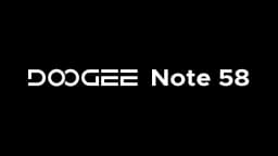 Global Version DOOGEE Note 58 8GB RAM 128GB ROM 6.75" HD+ 90Hz IPS Screen 6250mAh Large battery NFC Android 15 Smartphone